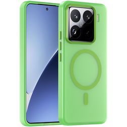 Mobigear Shockproof Xiaomi 15 Pro MagSafe Hoesje Hardcase Backcover - Groen