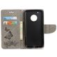 Mobigear Butterfly Motorola Moto G5 Plus Hoesje Bookcase Portemonnee - Grijs