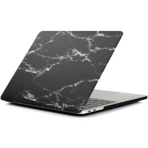Mobigear Marble MacBook Pro 16 Inch (2021-2026) Hoes Hardshell Laptopcover MacBook Case - Zwart - Model A2485 / A2780 / A2991 / A3186 / A3428 / A3429