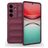 Mobigear Bumpy Samsung Galaxy S26 Hoesje Flexibel TPU Backcover - Wine Red