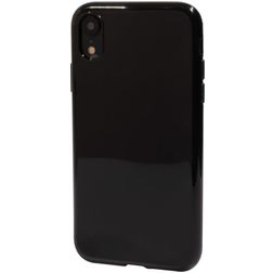 Mobiparts Classic iPhone XR Hoesje Flexibel TPU Backcover - Zwart