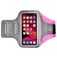 Mobigear Easy Fit Telefoonhouder Hardlopen Neopreen Sport Hoesje Sportarmband - Large - Roze
