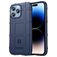 Mobigear Rugged Shield iPhone 14 Pro Hoesje Flexibel TPU Backcover Shockproof - Blauw