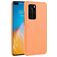Mobigear Croco Huawei P40 Hoesje Hardcase Backcover - Oranje