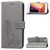 Mobigear Clover iPhone 7 Hoesje Bookcase Portemonnee - Grijs