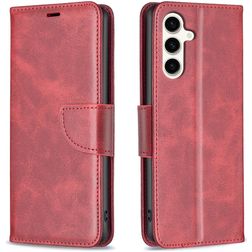 Mobigear Excellent Samsung Galaxy S24 FE Hoesje Bookcase Portemonnee - Rood