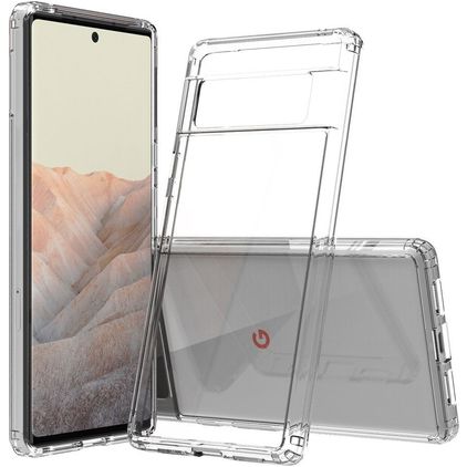 Mobigear Crystal Doorzichtig Google Pixel 6 Pro Hoesje Hardcase Backcover - Transparant