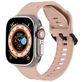 Mobigear Ripple Siliconen Apple Watch Bandje Gespsluiting - 49/46/45/44 mm - Roze