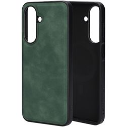 Mobiparts Classic Samsung Galaxy A27 MagSafe Hoesje TPU,Kunstleer Backcover - Emerald Green