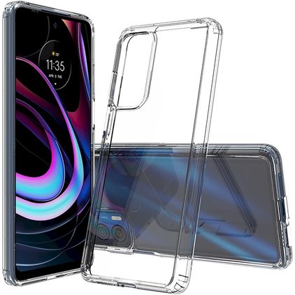 Mobigear Crystal Doorzichtig Motorola Edge (2021) Hoesje Hardcase Backcover - Transparant