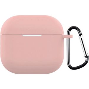 Mobigear Colors Apple AirPods 4 Hoesje Flexibel Siliconen - Roze