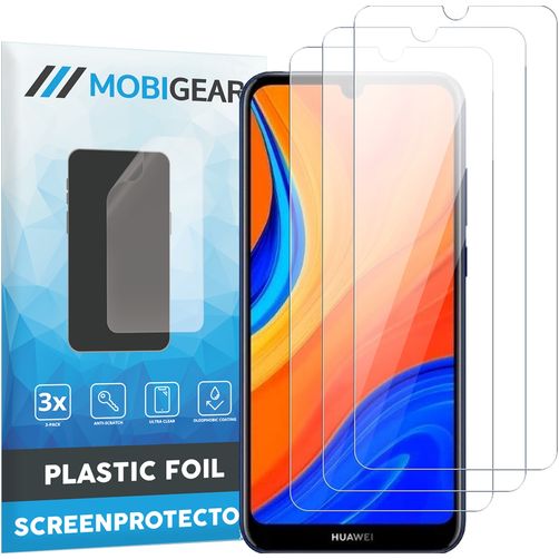 Mobigear Huawei Y6s Screenprotector Folie - Case Friendly (3-Pack)