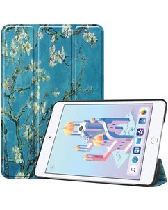 Mobigear Tri-Fold iPad Mini 5 (2019) Hoes Bookcase - Amandelbloesem