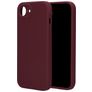 Mobiparts iPhone 17e Siliconen Hoesje Backcover - Plum Red
