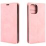 Mobigear Retro Slim iPhone 12 Hoesje Bookcase Portemonnee - Roze