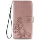 Mobigear Wallet Book Case Flower Rose Gold for Samsung Galaxy Xcover Pro
