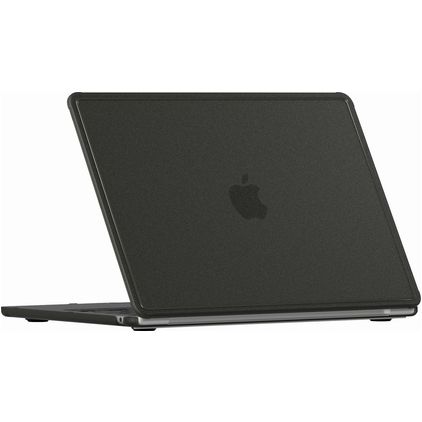 Mobigear Shockproof Slim Dunne MacBook Air 13 Inch (2022-2026) Hoes Hardshell Laptopcover MacBook Case - Zwart - Model A2681 / A3113 / A3240 / A3449