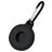 Mobigear Circle Key Apple AirTag Hoesje Flexibel TPU Sleutelhanger - Zwart