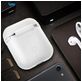 Mobigear Colors Apple AirPods 1 Hoesje Flexibel Siliconen - Wit