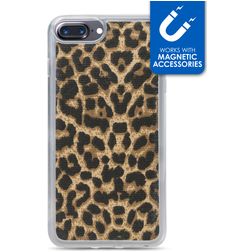 My Style Magneta iPhone 6s Plus Hoesje Flexibel TPU Backcover - Leopard