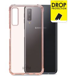 My Style Protective Flex Samsung Galaxy A7 (2018) Hoesje Flexibel TPU Backcover Shockproof - Soft Pink