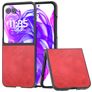 Mobigear Excellent Motorola Razr 50 Ultra Hoesje Hardcase Backcover - Rood