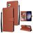 Mobigear Wallet Samsung Galaxy S26 Plus Hoesje Bookcase Portemonnee - Bruin