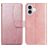 Mobigear S Line iPhone 17 Hoesje Bookcase Portemonnee - Roségoud