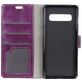 Mobigear Basic Samsung Galaxy S10 Plus Hoesje Bookcase Portemonnee - Paars