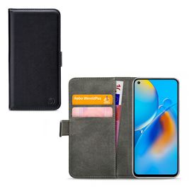 Mobilize Classic Gelly Wallet OPPO A74 4G Hoesje Bookcase Portemonnee - Zwart