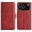 Mobigear Slim Magnet iPhone 17 Pro Hoesje Bookcase Portemonnee - Rood