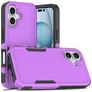 Mobigear Heavy Armor iPhone 16 Hoesje Hardcase Backcover Shockproof - Paars
