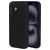 Mobiparts iPhone 16 Siliconen Hoesje Backcover - Zwart