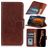 Mobigear Classy Motorola Moto E22 Hoesje Bookcase Portemonnee - Bruin