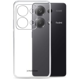 Mobilize Gelly Doorzichtig POCO M6 Pro Hoesje Flexibel TPU Backcover - Transparant