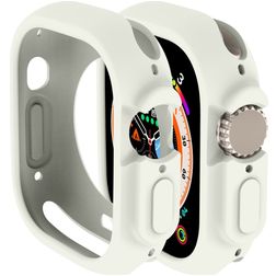 Mobigear Colors Apple Watch Ultra - 49 mm Hardcase Hoesje - Grijs