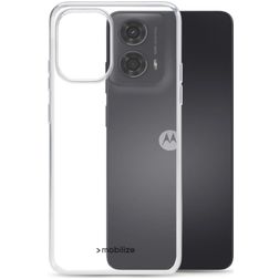 Mobilize Gelly Doorzichtig Motorola Moto G24 Hoesje Flexibel TPU Backcover - Transparant