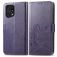 Mobigear Clover OPPO Find X5 Pro Hoesje Bookcase Portemonnee - Paars