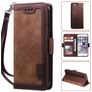 Mobigear Two Tone iPhone 7 Hoesje Bookcase Portemonnee - Bruin