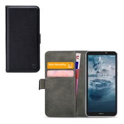 Mobilize Classic Gelly Wallet Nokia C2 2E Hoesje Bookcase Portemonnee - Zwart