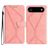 Mobigear Stitch iPhone Air Hoesje Bookcase Portemonnee - Roze