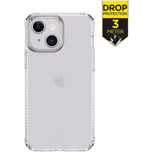 ITSkins SpectrumClear Doorzichtig iPhone 13 Hoesje Flexibel TPU Backcover Shockproof - Transparant