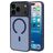 Mobiparts Hardcover iPhone 17 Pro Max MagSafe Hoesje Hardcase Backcover - Satin Blue