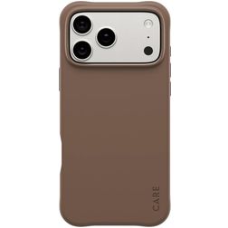 CARE by PanzerGlass Fashionable iPhone 17 Pro Max Siliconen MagSafe Hoesje Backcover - Espresso