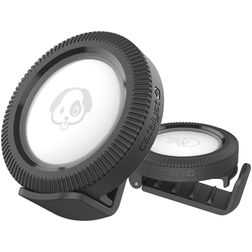 Catalyst Stealth Apple AirTag Hoesje Flexibel Siliconen Sleutelhanger - Stealth Black