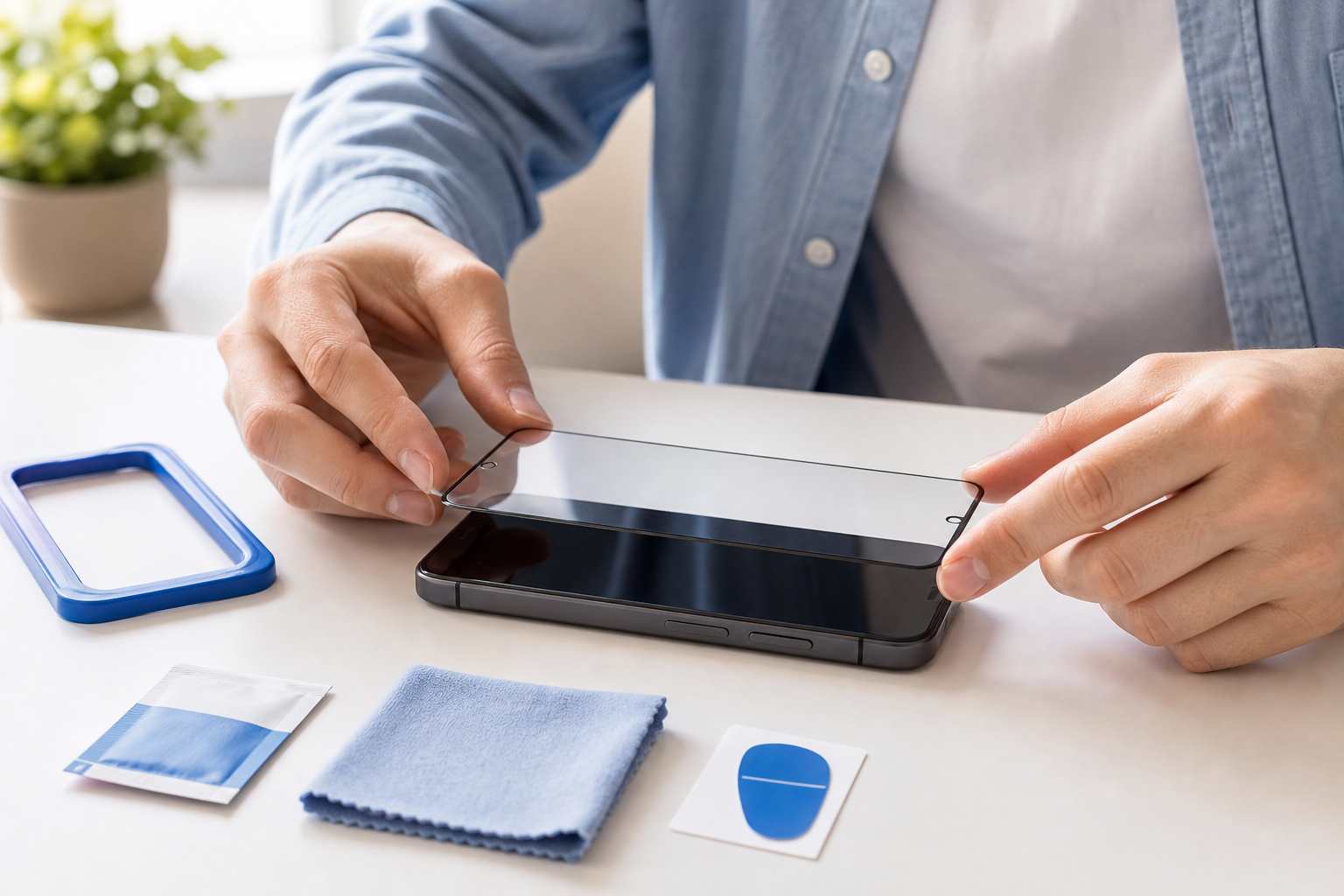 Hoe breng je een screenprotector perfect aan?