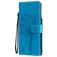 Mobigear Tree Samsung Galaxy S21 Hoesje Bookcase Portemonnee - Blauw