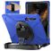 Mobigear SureGrip XGuard Samsung Galaxy Tab S8 Ultra Hoes Hard Kunststof,Siliconen Backcover + Stylus Houder + Schouderband + Standaard - Blauw