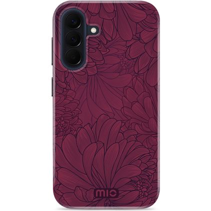 MIO Samsung Galaxy A57 MagSafe Hoesje Hardcase Backcover - Berry Blooms