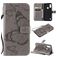 Mobigear Butterfly Motorola Moto E6s (2020) Hoesje Bookcase Portemonnee - Grijs